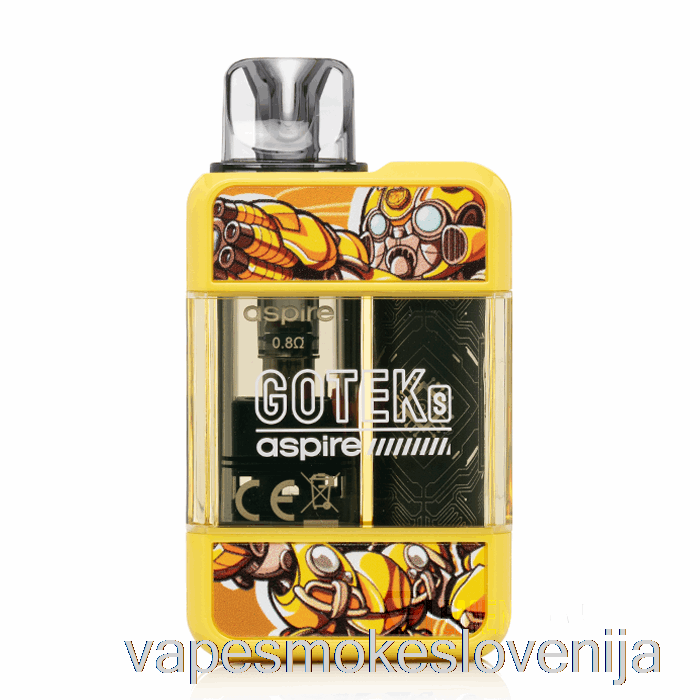 Vape Petrol Aspire Gotek S Pod System Yellow